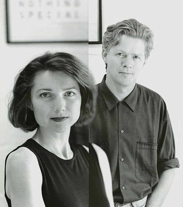 Portrait Foto von Zuzana Ličko und Rudy Vanderlans